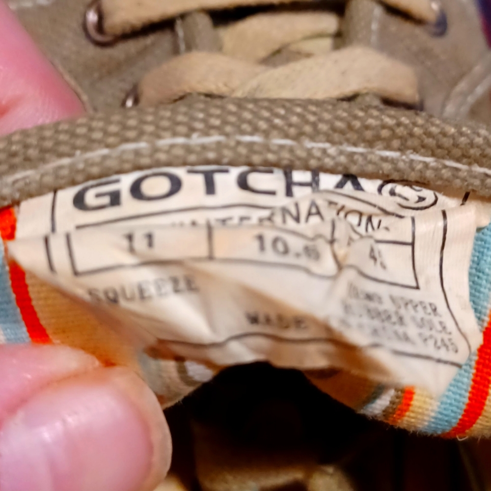 Gotcha Hemp Shoes. Excellent condition. Mens size 11